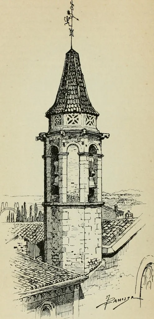 An illustration from La casas de religiosos en Cataluña durante el primer tercio del siglo 19, 1906, leaf 443