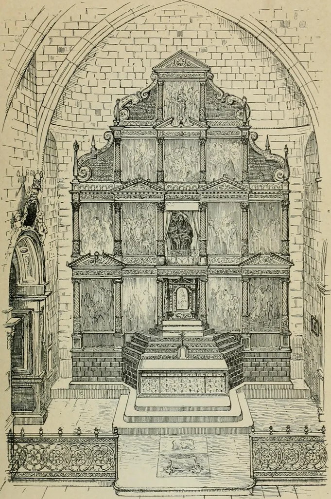 An illustration from La casas de religiosos en Cataluña durante el primer tercio del siglo 19, 1906, leaf 444