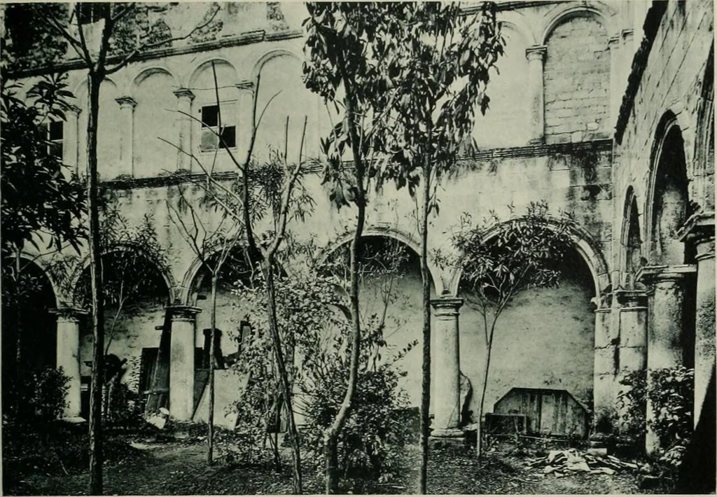 An illustration from La casas de religiosos en Cataluña durante el primer tercio del siglo 19, 1906, leaf 448