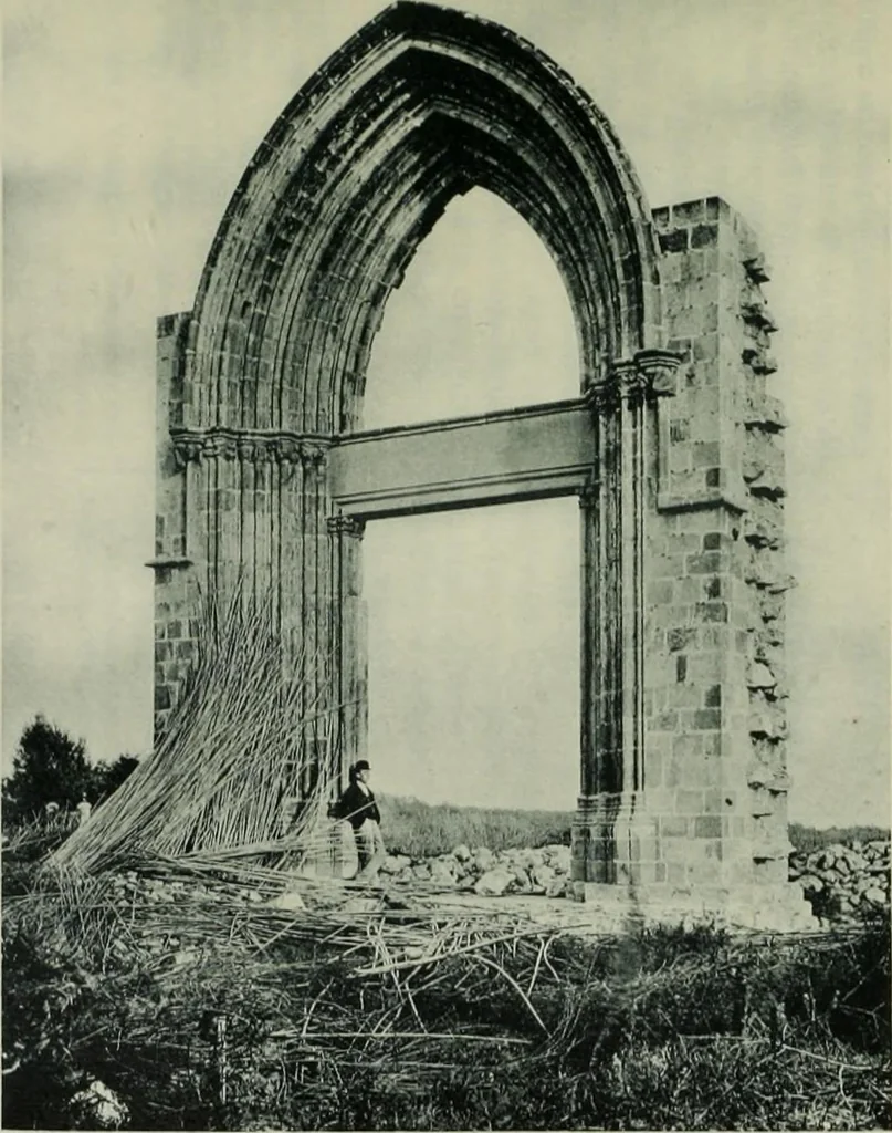 An illustration from La casas de religiosos en Cataluña durante el primer tercio del siglo 19, 1906, leaf 448