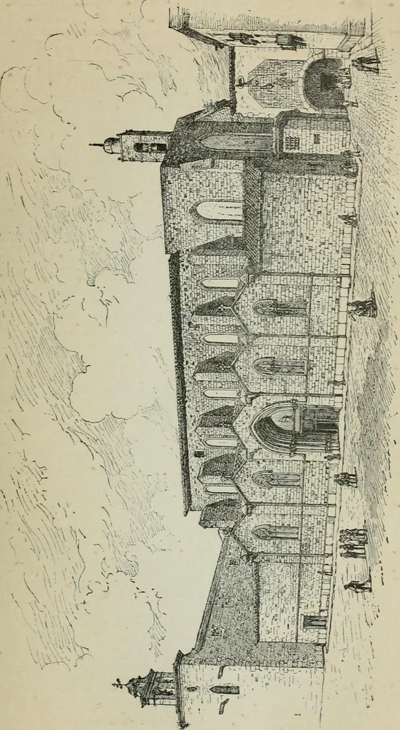 An illustration from La casas de religiosos en Cataluña durante el primer tercio del siglo 19, 1906, leaf 480