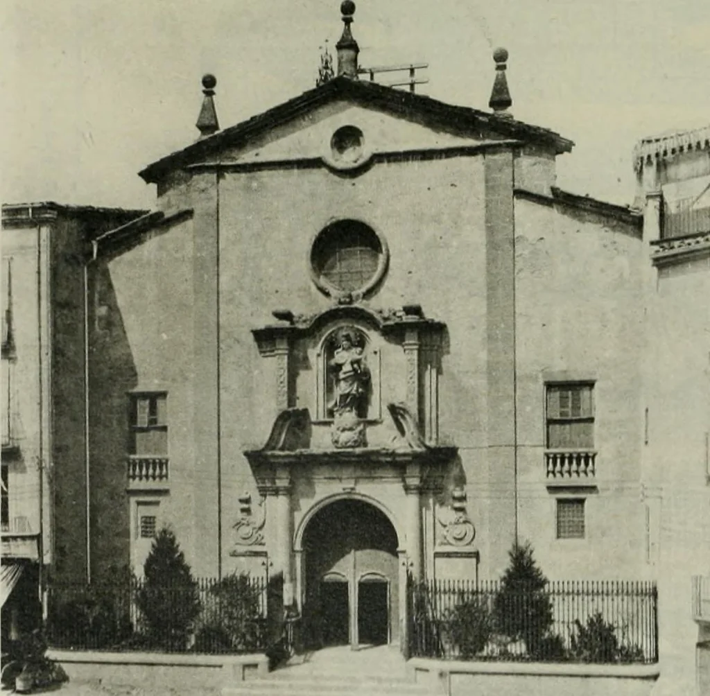 An illustration from La casas de religiosos en Cataluña durante el primer tercio del siglo 19, 1906, leaf 482