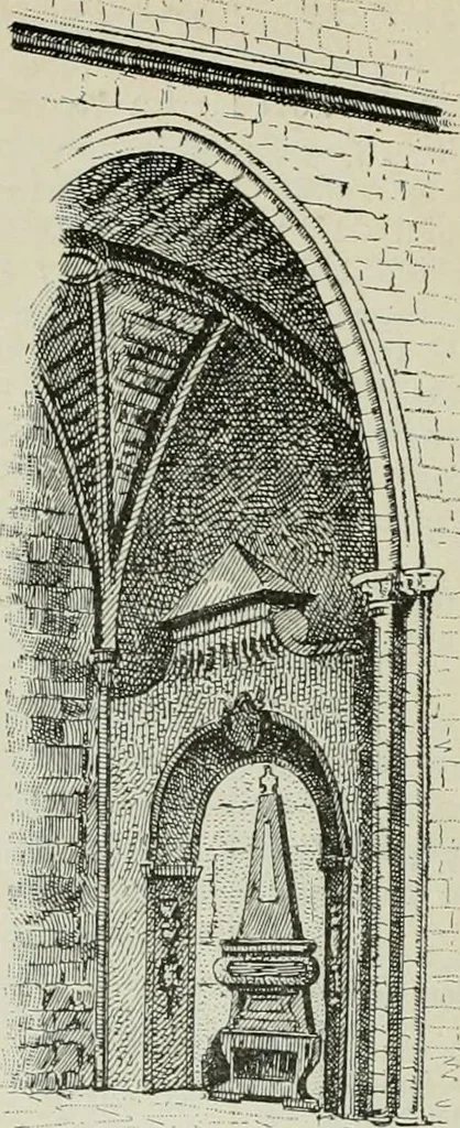 An illustration from La casas de religiosos en Cataluña durante el primer tercio del siglo 19, 1906, leaf 487