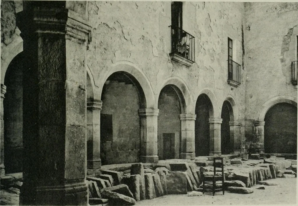 An illustration from La casas de religiosos en Cataluña durante el primer tercio del siglo 19, 1906, leaf 536