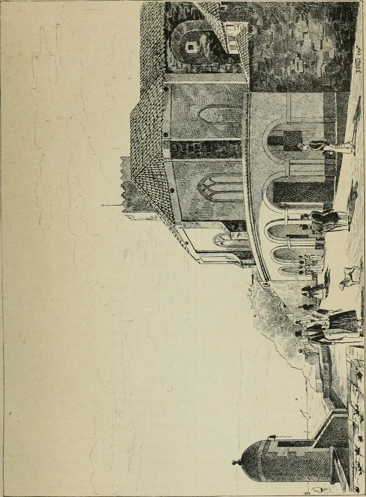 An illustration from La casas de religiosos en Cataluña durante el primer tercio del siglo 19, 1906, leaf 544