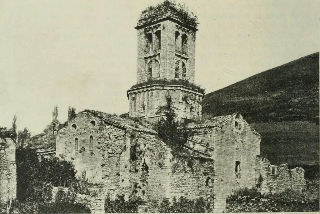 An illustration from La casas de religiosos en Cataluña durante el primer tercio del siglo 19, 1906, leaf 55