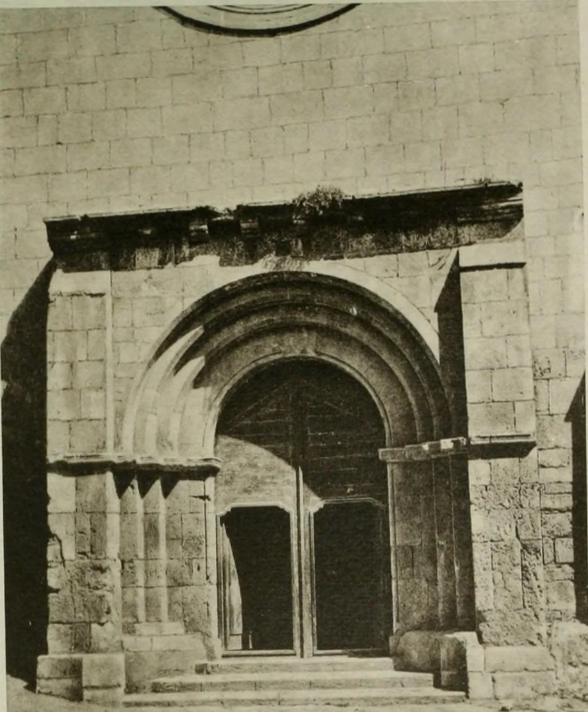An illustration from La casas de religiosos en Cataluña durante el primer tercio del siglo 19, 1906, leaf 606