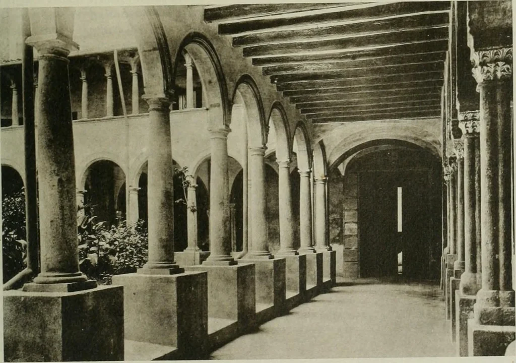 An illustration from La casas de religiosos en Cataluña durante el primer tercio del siglo 19, 1906, leaf 606
