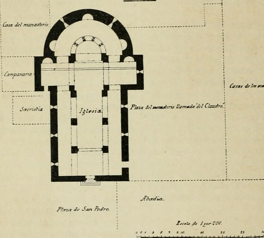 An illustration from La casas de religiosos en Cataluña durante el primer tercio del siglo 19, 1906, leaf 63