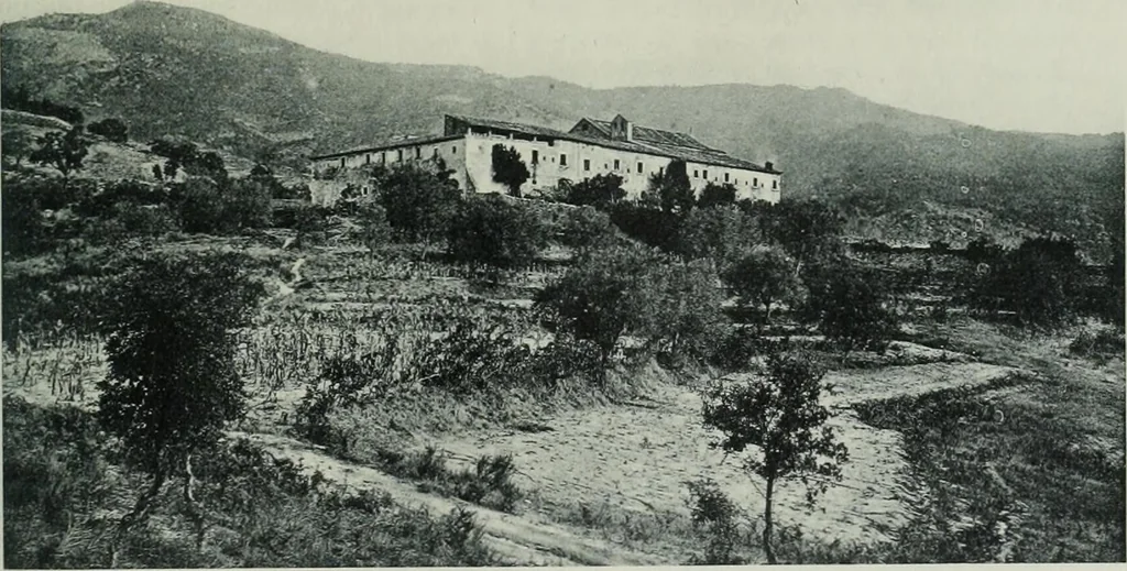 An illustration from La casas de religiosos en Cataluña durante el primer tercio del siglo 19, 1906, leaf 646