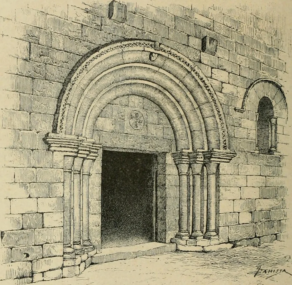 An illustration from La casas de religiosos en Cataluña durante el primer tercio del siglo 19, 1906, leaf 667