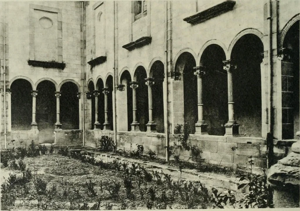 An illustration from La casas de religiosos en Cataluña durante el primer tercio del siglo 19, 1906, leaf 77