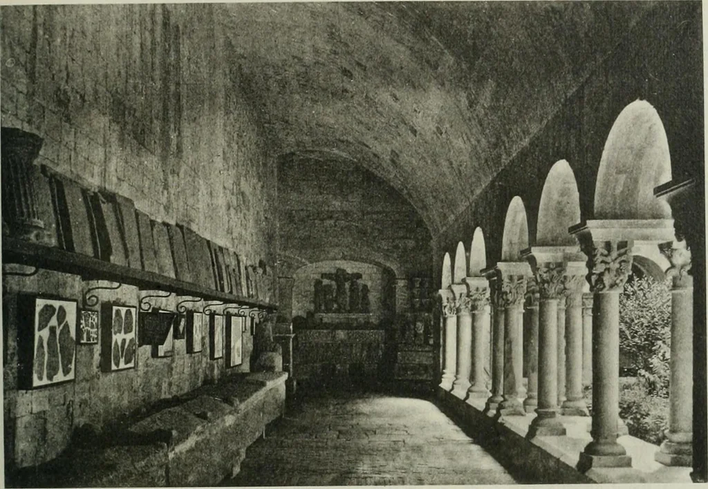 An illustration from La casas de religiosos en Cataluña durante el primer tercio del siglo 19, 1906, leaf 92