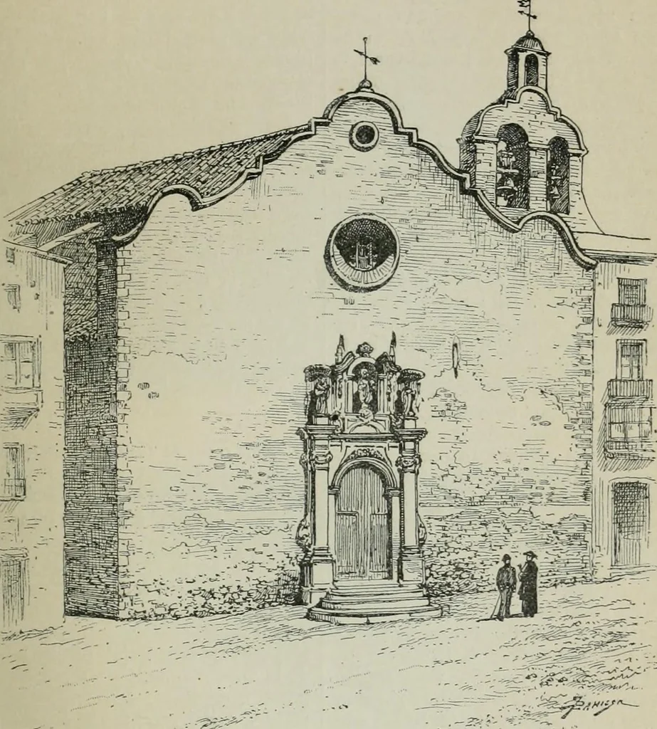 An illustration from La casas de religiosos en Cataluña durante el primer tercio del siglo 19, 1906, leaf 100