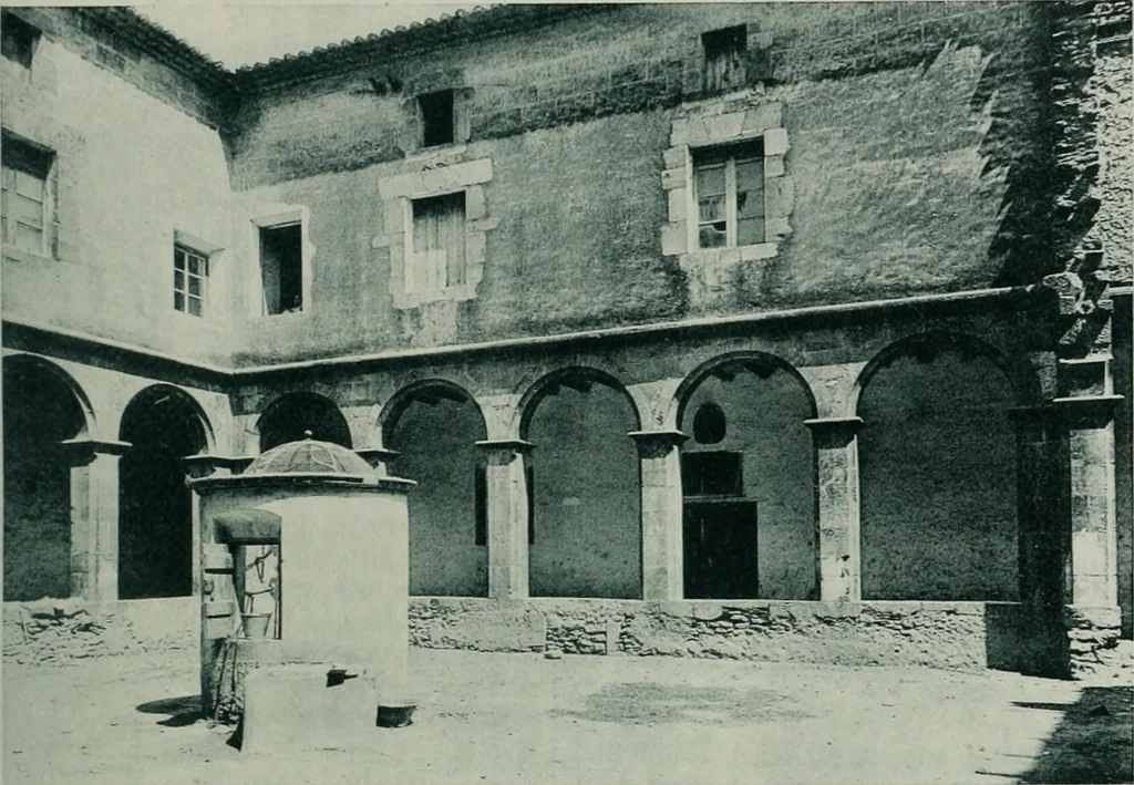 An illustration from La casas de religiosos en Cataluña durante el primer tercio del siglo 19, 1906, leaf 108