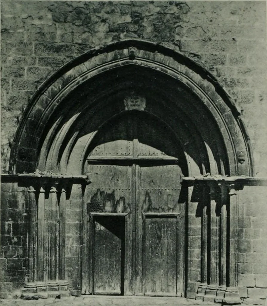 An illustration from La casas de religiosos en Cataluña durante el primer tercio del siglo 19, 1906, leaf 120