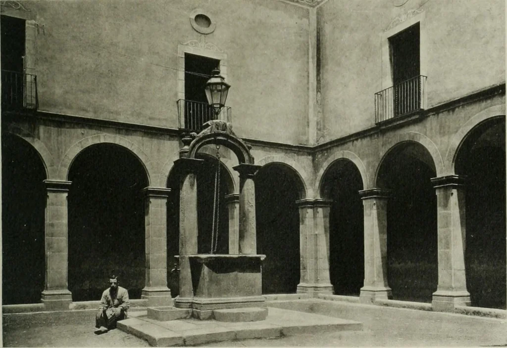 An illustration from La casas de religiosos en Cataluña durante el primer tercio del siglo 19, 1906, leaf 138