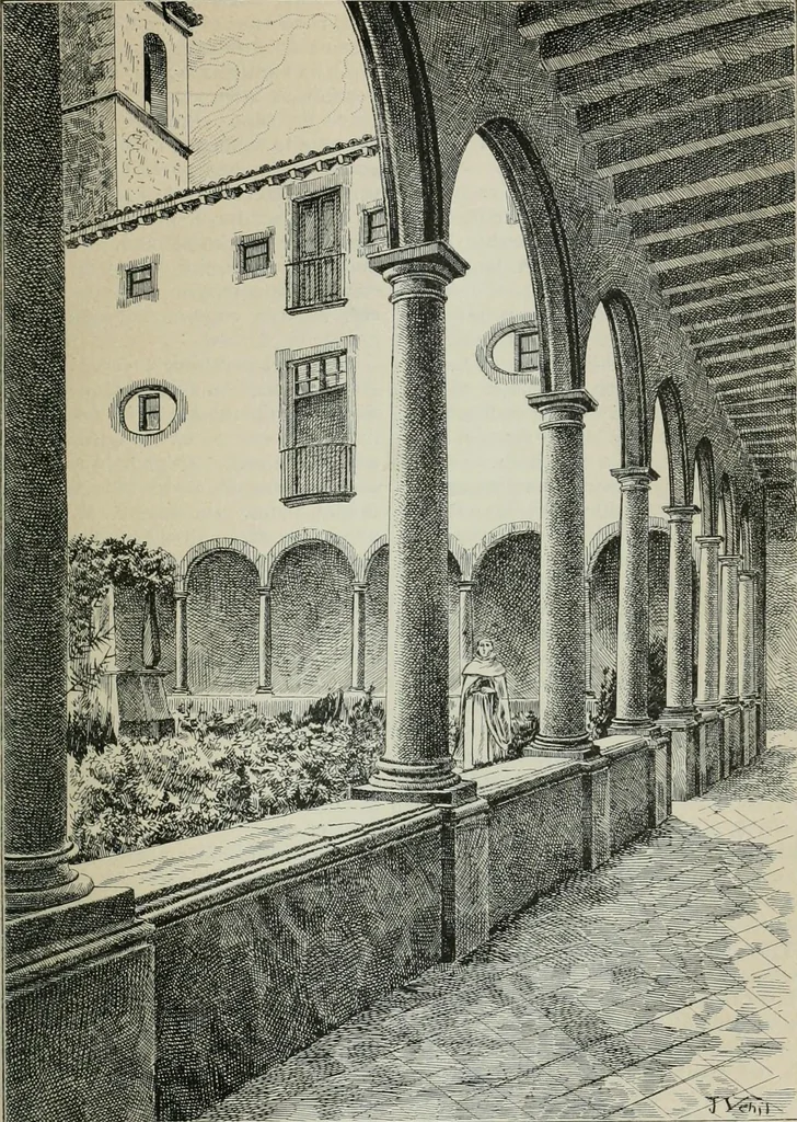 An illustration from La casas de religiosos en Cataluña durante el primer tercio del siglo 19, 1906, leaf 164