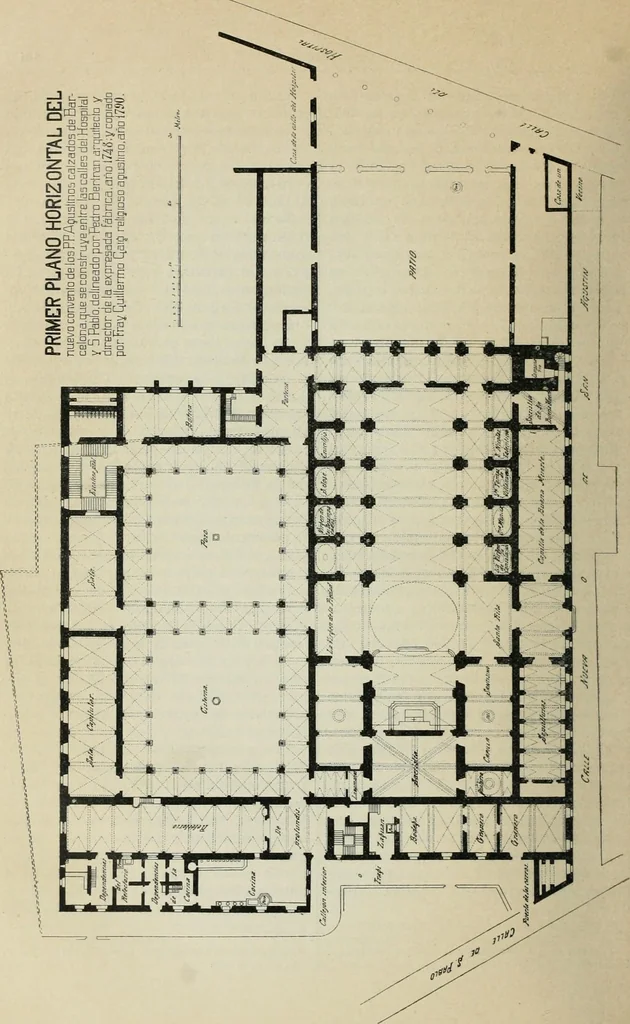 An illustration from La casas de religiosos en Cataluña durante el primer tercio del siglo 19, 1906, leaf 225