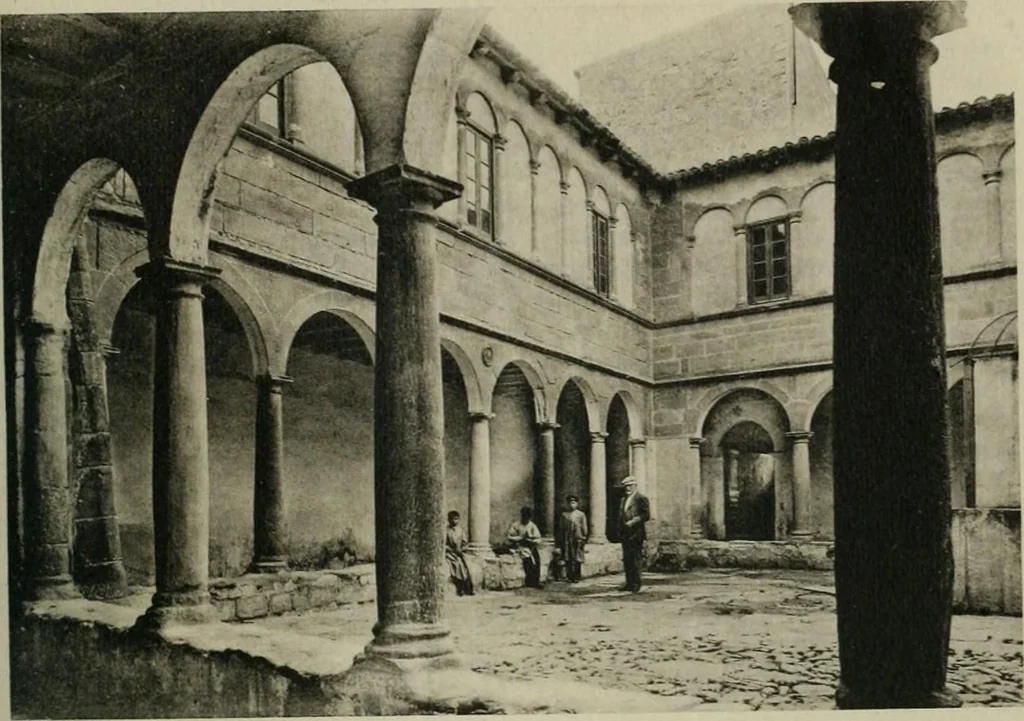 An illustration from La casas de religiosos en Cataluña durante el primer tercio del siglo 19, 1906, leaf 244