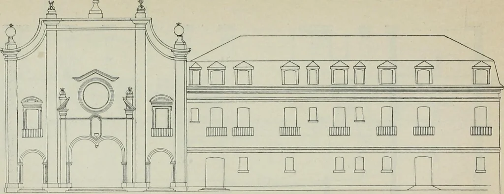 An illustration from La casas de religiosos en Cataluña durante el primer tercio del siglo 19, 1906, leaf 250