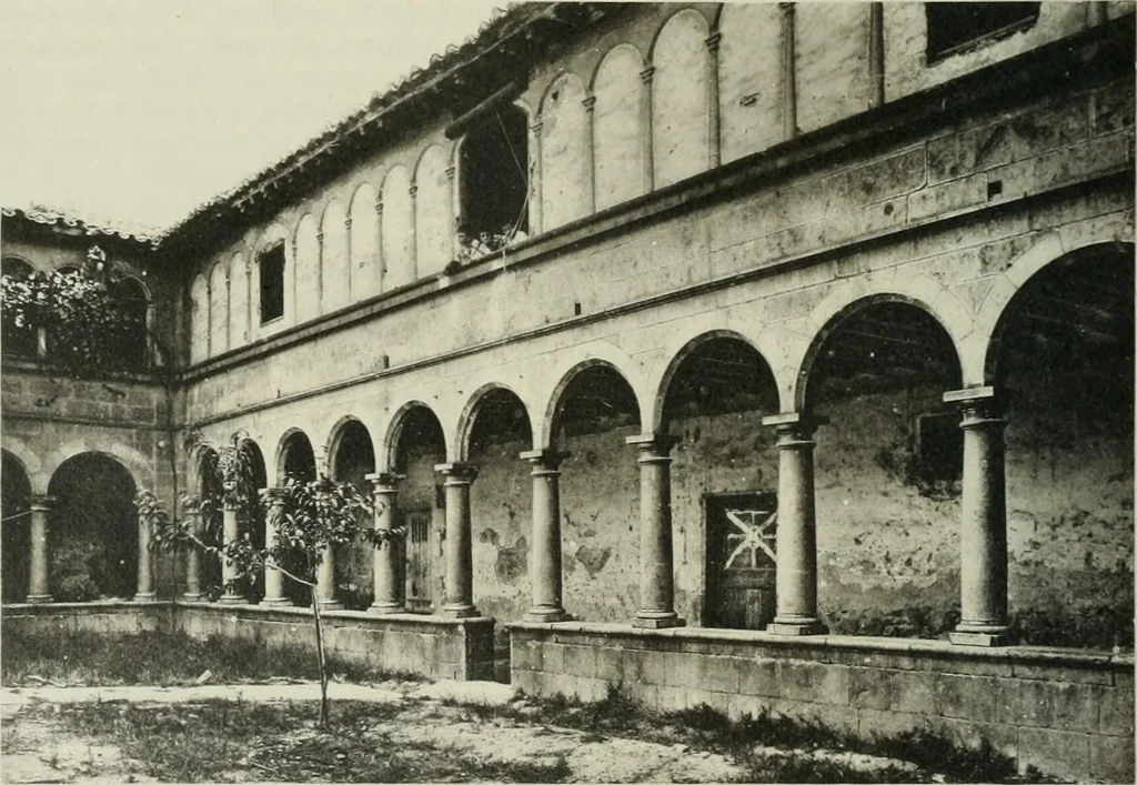 An illustration from La casas de religiosos en Cataluña durante el primer tercio del siglo 19, 1906, leaf 257