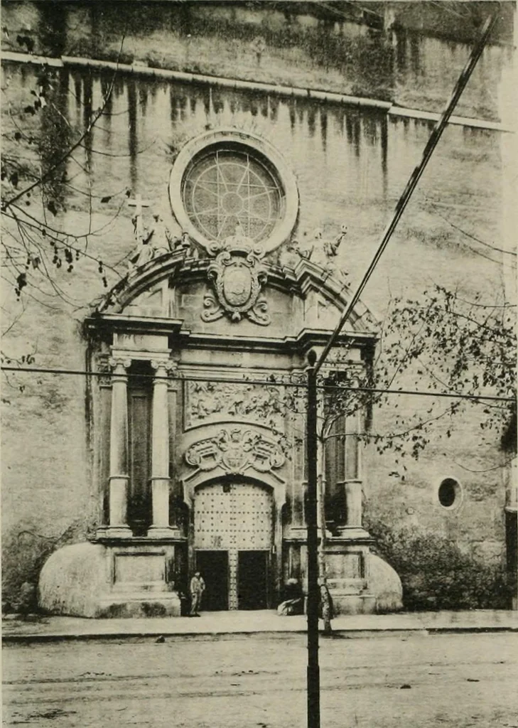 An illustration from La casas de religiosos en Cataluña durante el primer tercio del siglo 19, 1906, leaf 266