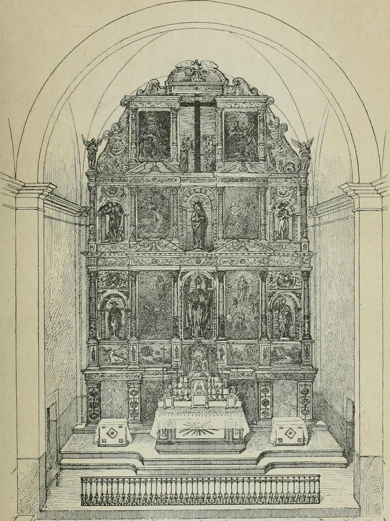 An illustration from La casas de religiosos en Cataluña durante el primer tercio del siglo 19, 1906, leaf 272