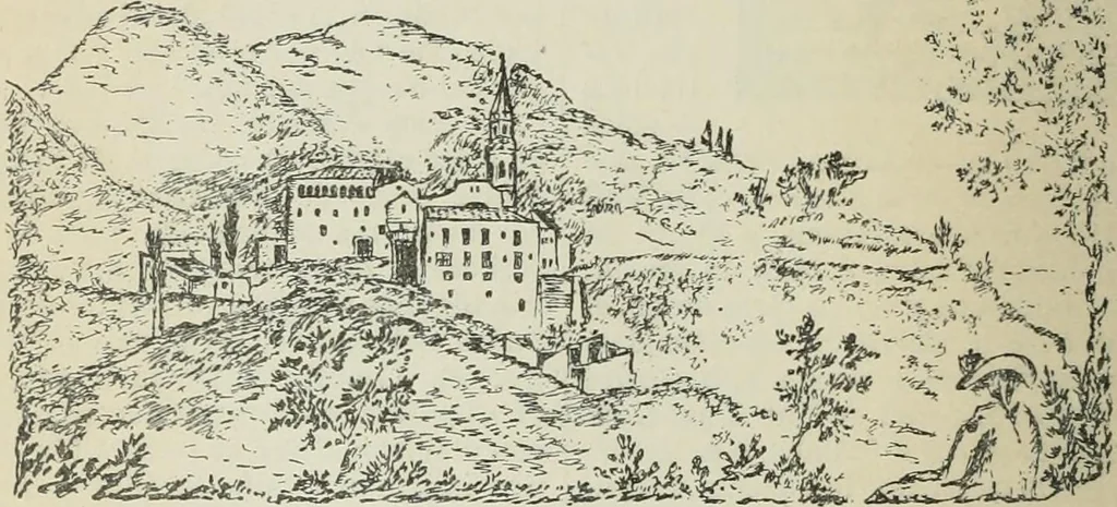 An illustration from La casas de religiosos en Cataluña durante el primer tercio del siglo 19, 1906, leaf 289