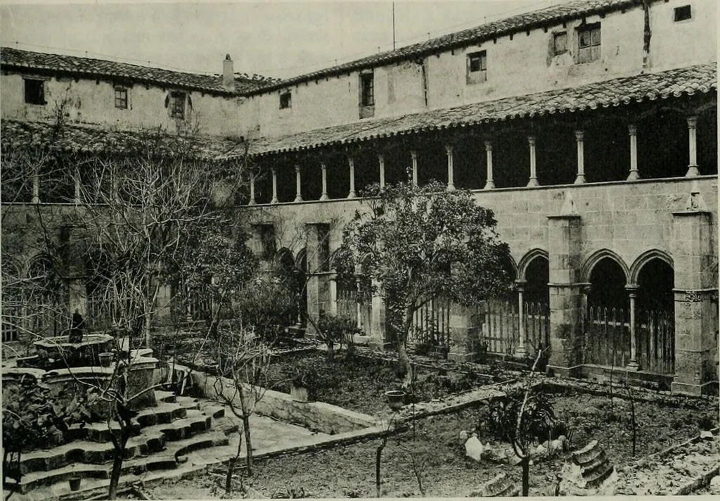 An illustration from La casas de religiosos en Cataluña durante el primer tercio del siglo 19, 1906, leaf 310