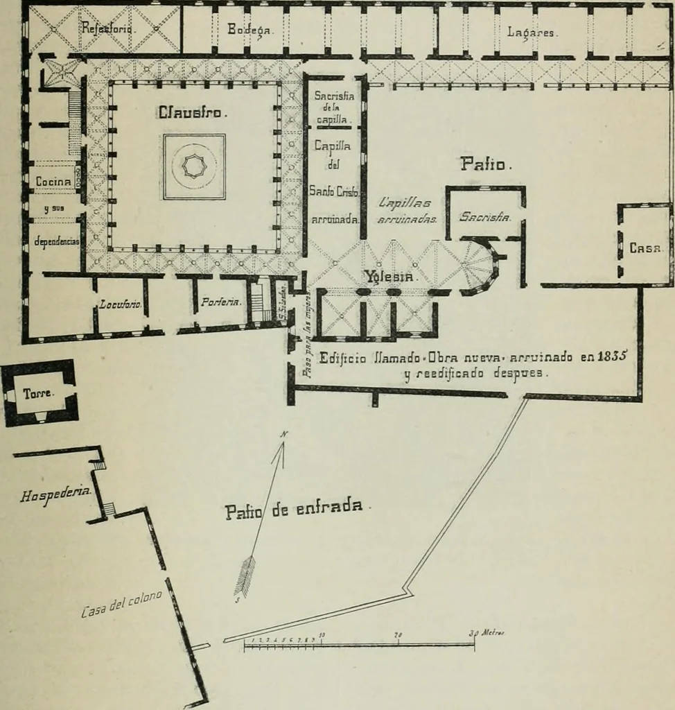An illustration from La casas de religiosos en Cataluña durante el primer tercio del siglo 19, 1906, leaf 312