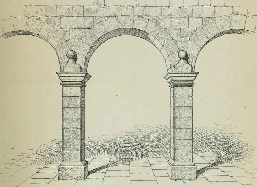 An illustration from La casas de religiosos en Cataluña durante el primer tercio del siglo 19, 1906, leaf 356