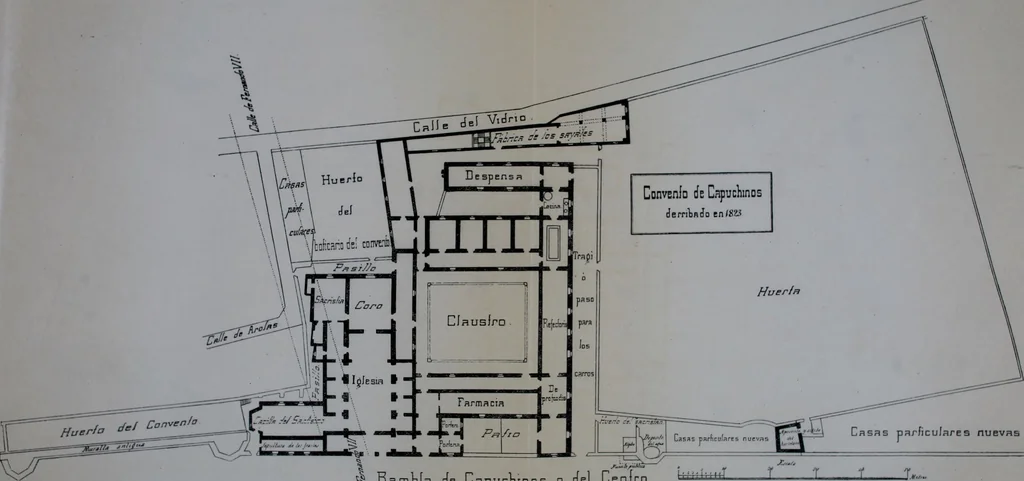 An illustration from La casas de religiosos en Cataluña durante el primer tercio del siglo 19, 1906, leaf 398
