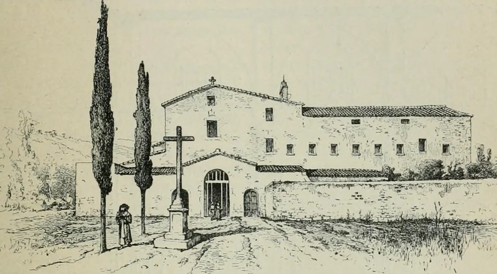 An illustration from La casas de religiosos en Cataluña durante el primer tercio del siglo 19, 1906, leaf 408