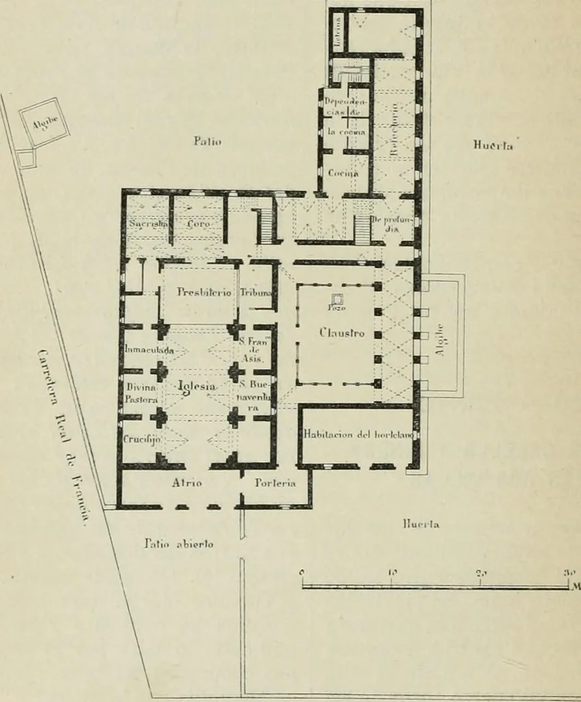 An illustration from La casas de religiosos en Cataluña durante el primer tercio del siglo 19, 1906, leaf 447