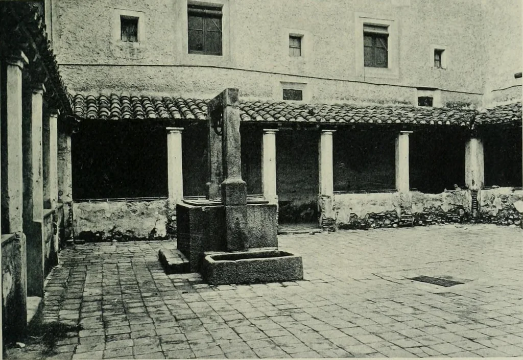 An illustration from La casas de religiosos en Cataluña durante el primer tercio del siglo 19, 1906, leaf 466