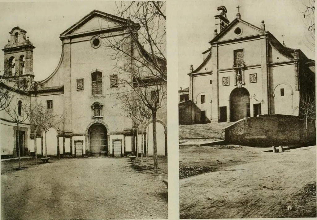 An illustration from La casas de religiosos en Cataluña durante el primer tercio del siglo 19, 1906, leaf 502
