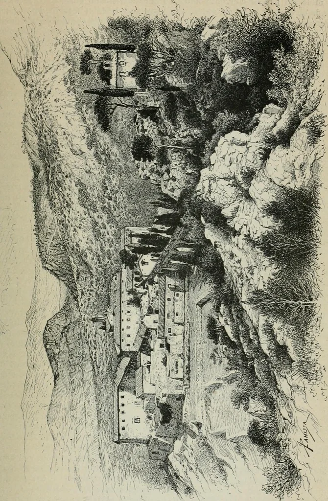 An illustration from La casas de religiosos en Cataluña durante el primer tercio del siglo 19, 1906, leaf 550