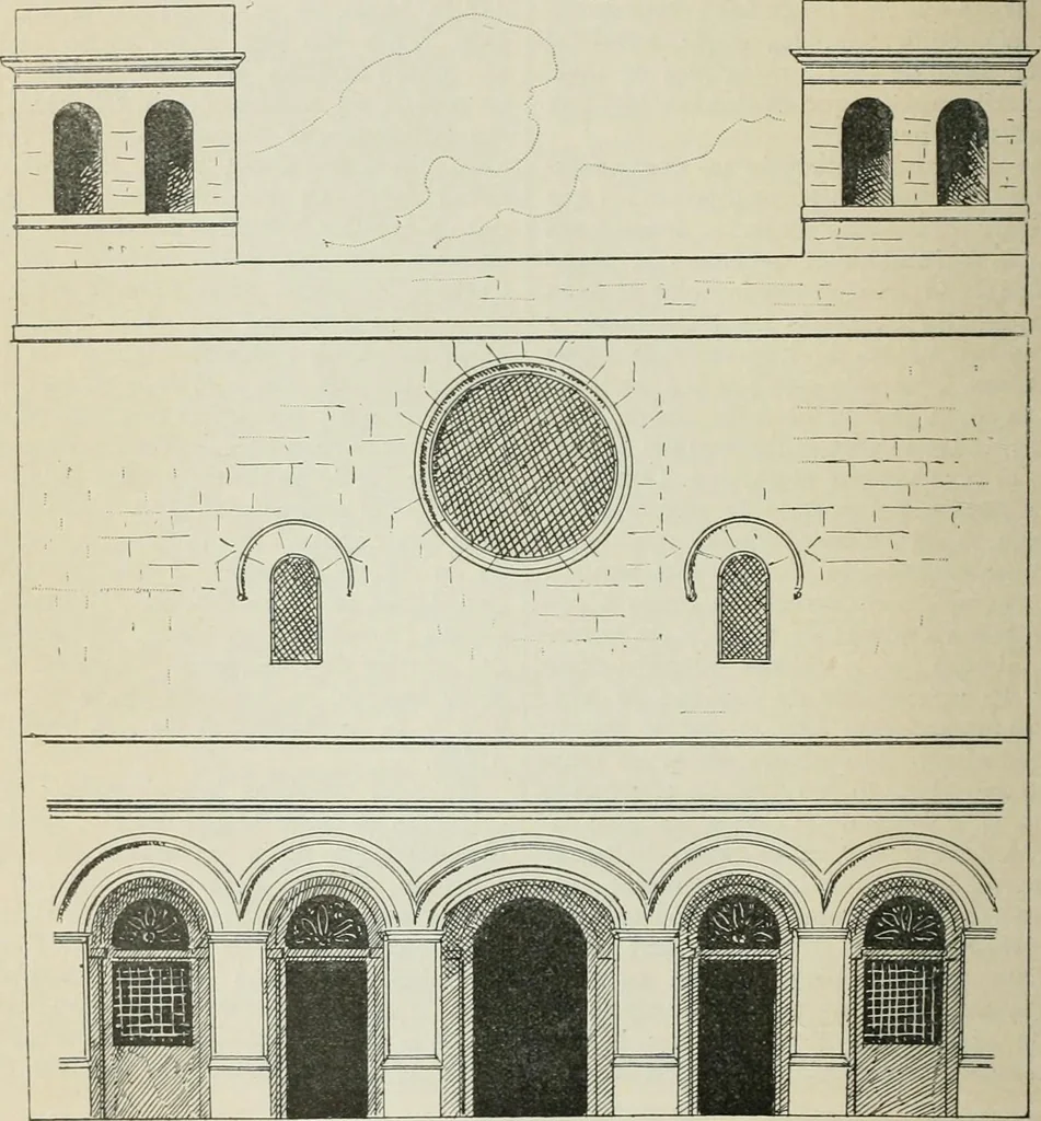 An illustration from La casas de religiosos en Cataluña durante el primer tercio del siglo 19, 1906, leaf 565