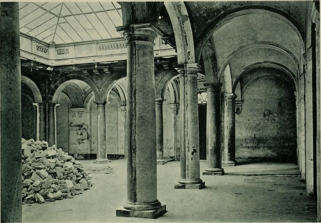 An illustration from La casas de religiosos en Cataluña durante el primer tercio del siglo 19, 1906, leaf 604