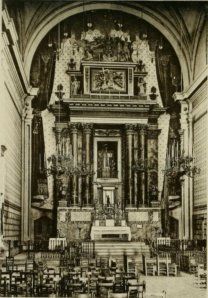 An illustration from La casas de religiosos en Cataluña durante el primer tercio del siglo 19, 1906, leaf 616