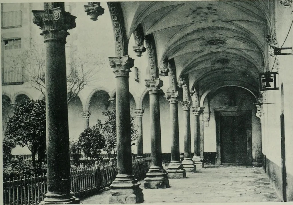 An illustration from La casas de religiosos en Cataluña durante el primer tercio del siglo 19, 1906, leaf 64