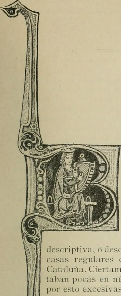 An illustration from La casas de religiosos en Cataluña durante el primer tercio del siglo 19, 1906, leaf 664