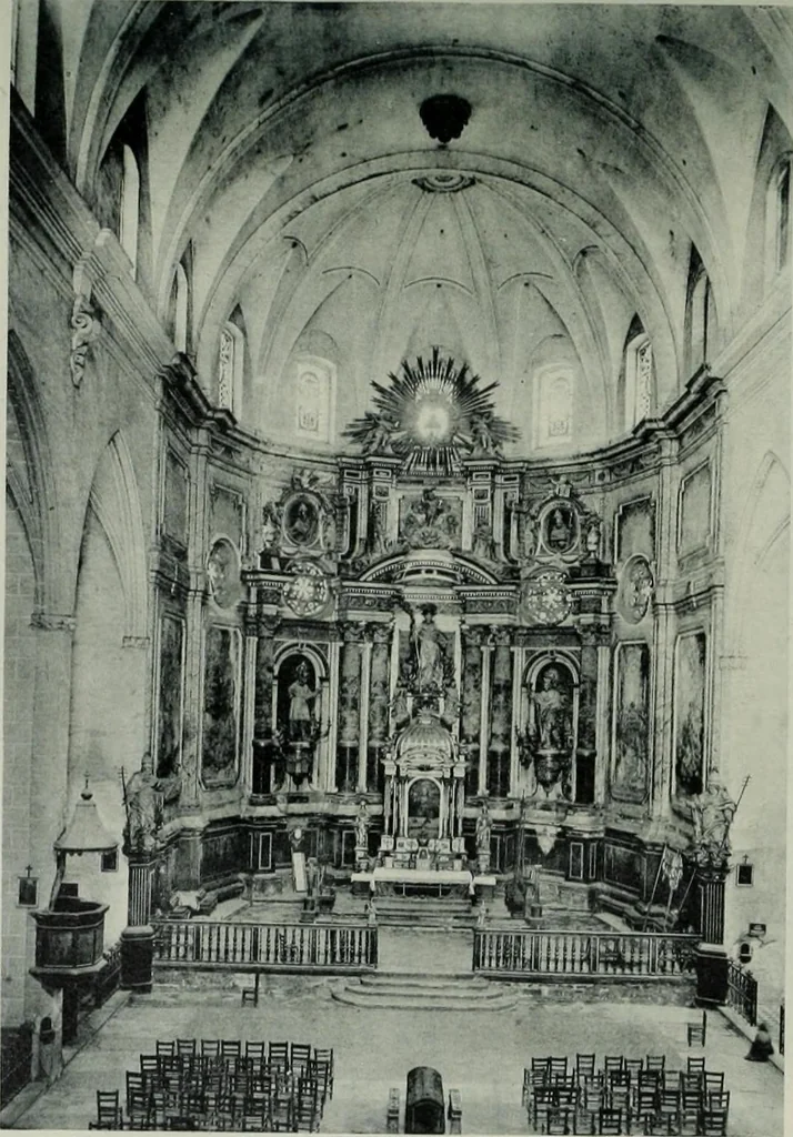 An illustration from La casas de religiosos en Cataluña durante el primer tercio del siglo 19, 1906, leaf 70