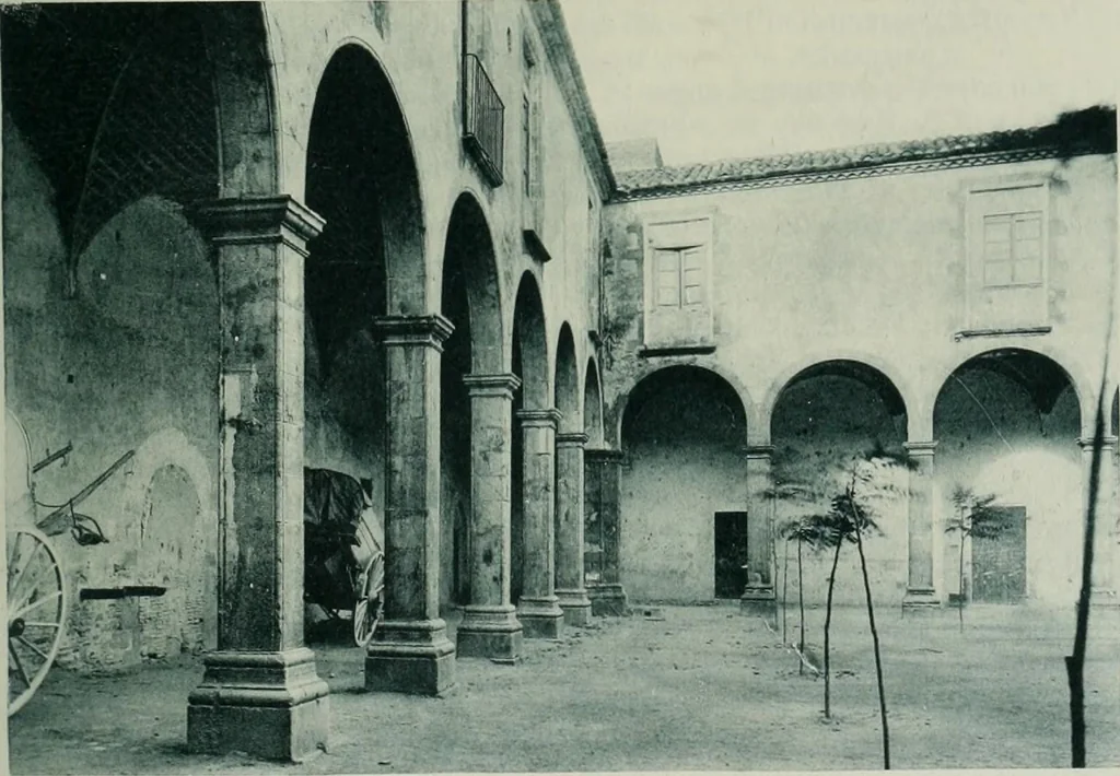 An illustration from La casas de religiosos en Cataluña durante el primer tercio del siglo 19, 1906, leaf 82