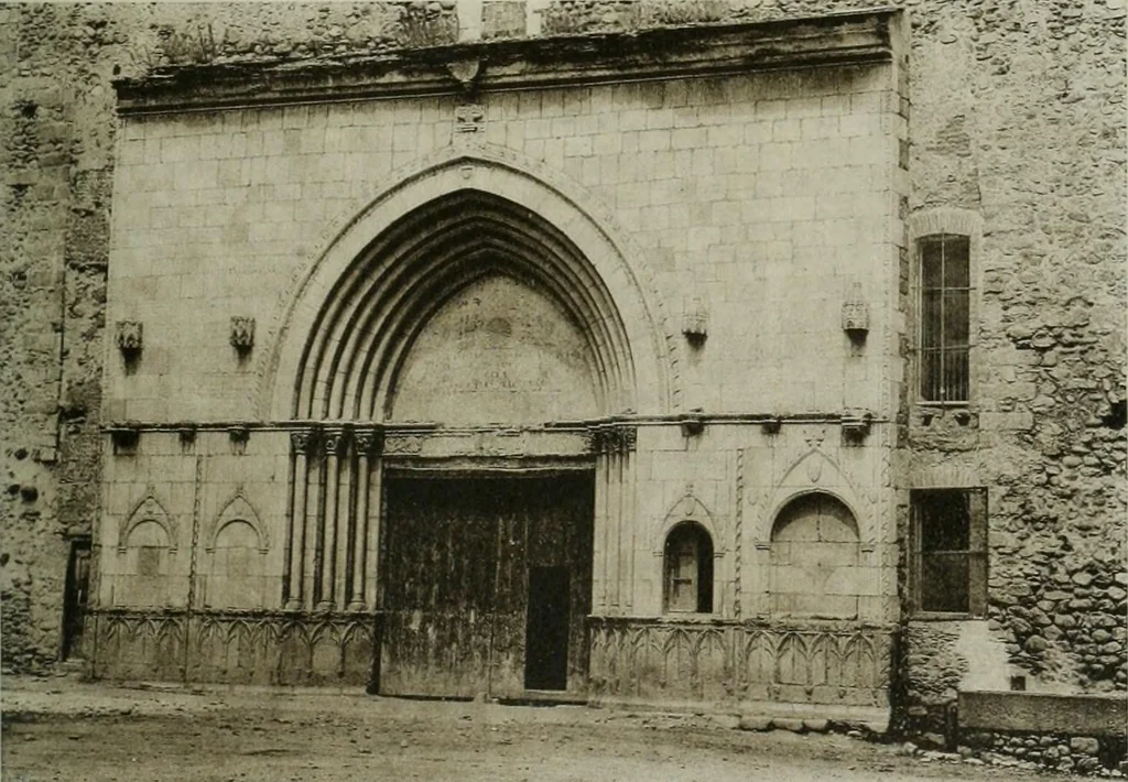 An illustration from La casas de religiosos en Cataluña durante el primer tercio del siglo 19, 1906, leaf 92