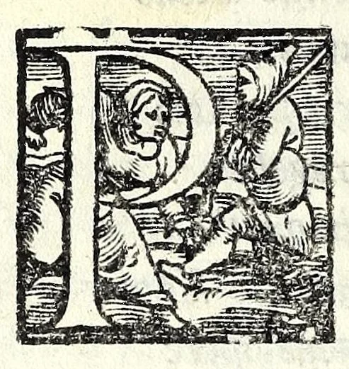 An illustration from La cassaria : comedia, 1546, leaf 46