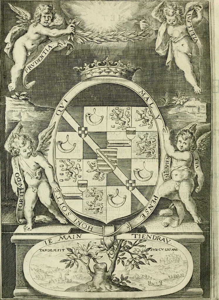 An illustration from La castrametation, 1618, leaf 13