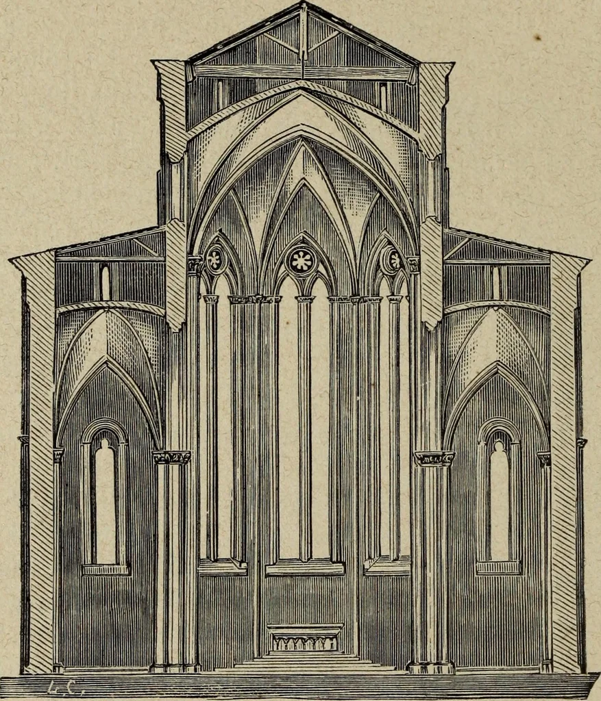 An illustration from La Cattedrale aretina e suoi monumenti, 1880, leaf 46