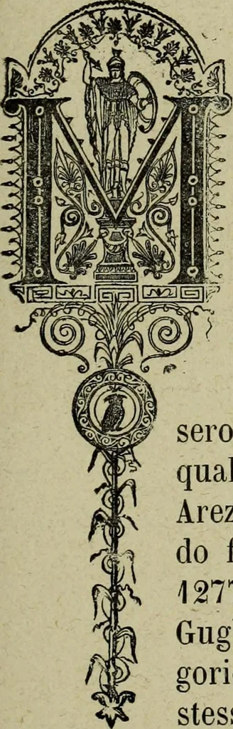 An illustration from La Cattedrale aretina e suoi monumenti, 1880, leaf 59